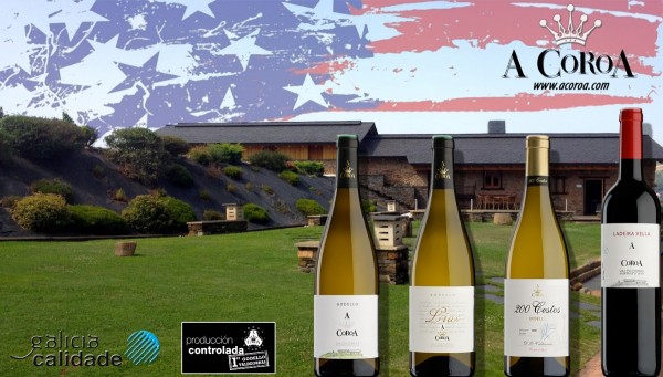The A Coroa Winery receives 16 North American wine specialists