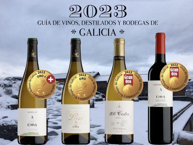 The Golden tradition continues for our winery in the Guide of Wines, Spirits and Wineries of Galicia 2023